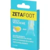 ZETAFOOT CEROTTI IDROCOLLOIDALI 6 PEZZI IN FORMATO UNIVERSALE PER LA PROTEZIONE DELLE VESCICHE DA SFREGAMENTO SU PIEDI E MANI
