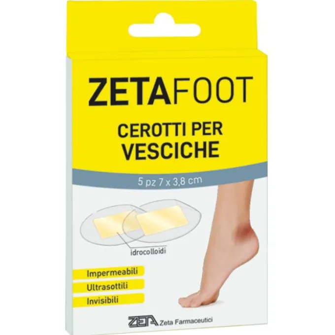 Zeta Foot Cerotti Per Vesciche 5 Pezzi