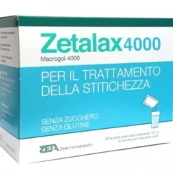 Zetalax 4000 20 Bustine Da 10,7 G Lassativi Azione Delicata