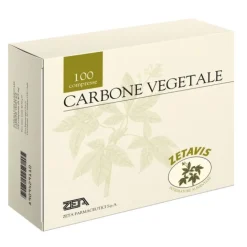 Zetavis Zeta Carbone Vegetale 100 Compresse Gonfiore