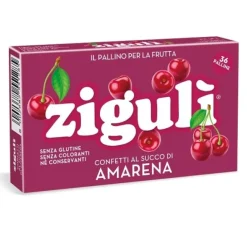 Zigulì Amarena Blister 36 Palline 22 G Caramelle Bimbi