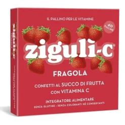 Zigulì-C Fragola Con Vitamina C 40 Palline 24 G Energia Bimbi