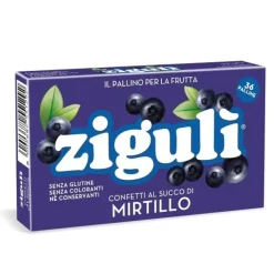 Zigulì Mirtillo Blister 36 Palline 22 G Caramelle Bimbi