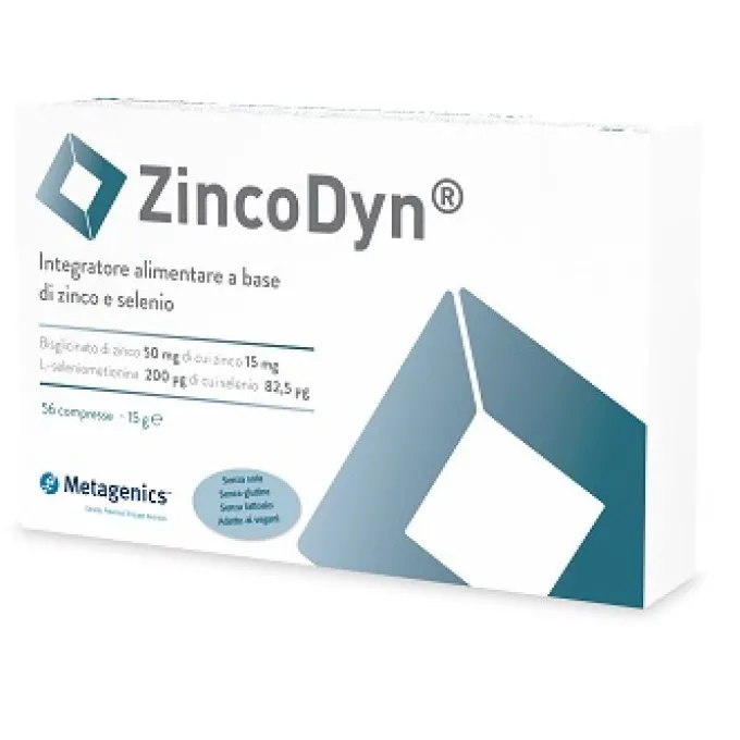 Zincodyn Integratore Di Zinco E Selenio 56 Compresse Integratori Anticaduta