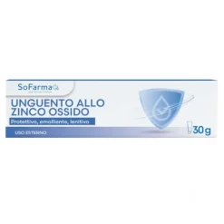 Zinco Ossido 10% Unguento 30 G Sofarmapiu' Creme Antirossore