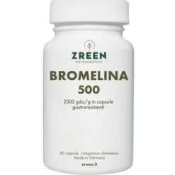 Zreen Bromelina 500 90 Capsule Gastroresistenti