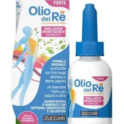 Zuccari Olio Del Re Emulsione Forte Aromotecnica Ambienti 25 Ml Essenze