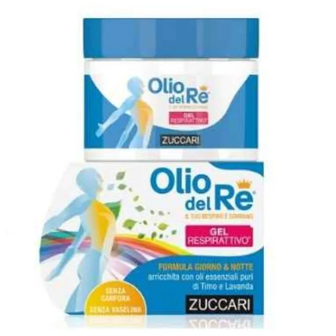Zuccari Olio Del Re Gel Respirattivo Formula Giorno&Notte 50 Ml Raffreddore