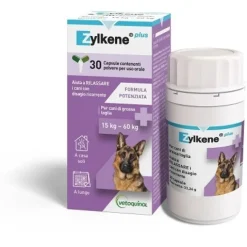 Zylkene Plus Cani 15-60 Kg 30 Capsule Integratori Per Animali