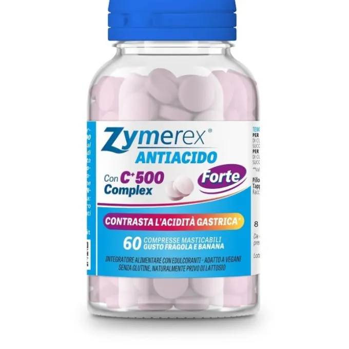 Zymerex Antiacido Forte 60 Compresse Masticabili Acidita'