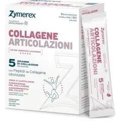 Zymerex Collagene Articolazioni 30 Bustine Da 15 Ml Con Edulcorante Senza Glutine Senza Lattosio