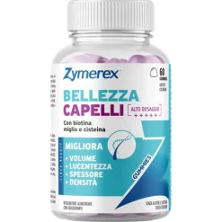 Zymerex Gum Bellezza Capelli 60 Gommose Integratori Anticaduta