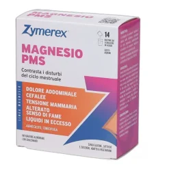 ZYMEREX MAGNESIO PMS 14 BUSTINE GUSTO AGRUMI - INTEGRATORE CON MAGNESIO E VITAMINA B6