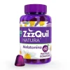 Zzzquil Natura Integratore Per Il Sonno A Base Di Melatonina Con Camomilla, Valeriana E Lavanda 60 Pastiglie Gommose
